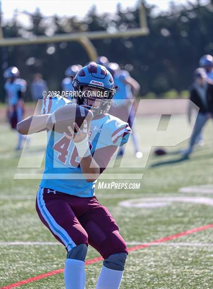 Thumbnail 3 in Xavier vs. Mt. St. Michael Academy (NYCHSFL AA2 Final) photogallery.