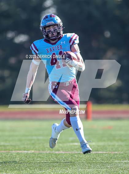 Thumbnail 2 in Xavier vs. Mt. St. Michael Academy (NYCHSFL AA2 Final) photogallery.