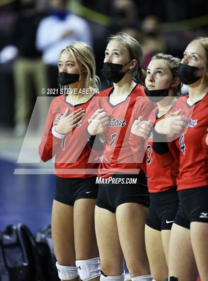Thumbnail 2 in Eaton vs Resurrection Christian (CHSAA 3A 1st Round) photogallery.