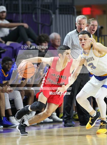 Thumbnail 2 in Osceola vs. Miami Christian (City of Palms Classic) photogallery.