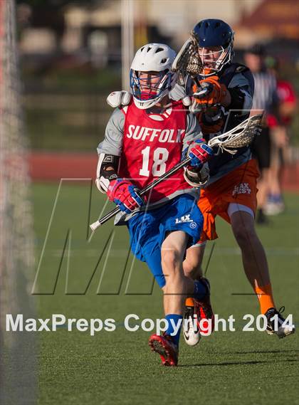 Thumbnail 2 in Nassau vs Suffolk (Long Island Showcase, Rising Juniors) photogallery.