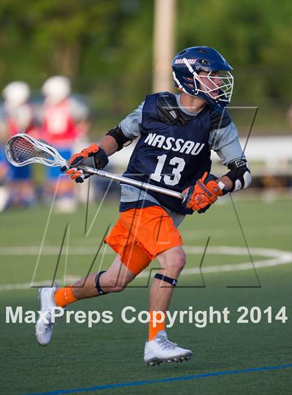 Thumbnail 1 in Nassau vs Suffolk (Long Island Showcase, Rising Juniors) photogallery.