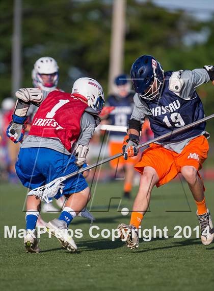 Thumbnail 1 in Nassau vs Suffolk (Long Island Showcase, Rising Juniors) photogallery.