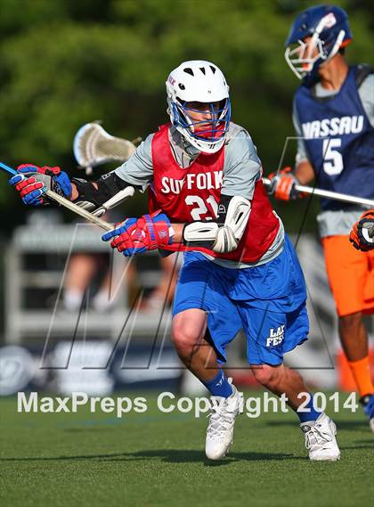 Thumbnail 1 in Nassau vs Suffolk (Long Island Showcase, Rising Juniors) photogallery.