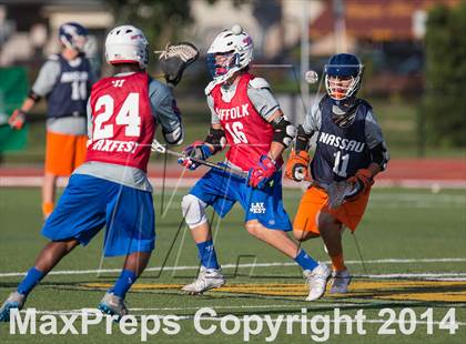 Thumbnail 3 in Nassau vs Suffolk (Long Island Showcase, Rising Juniors) photogallery.