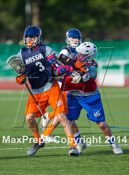 Thumbnail 3 in Nassau vs Suffolk (Long Island Showcase, Rising Juniors) photogallery.
