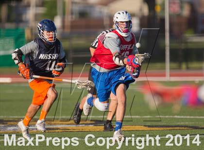 Thumbnail 3 in Nassau vs Suffolk (Long Island Showcase, Rising Juniors) photogallery.