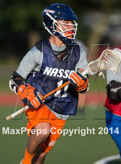 Thumbnail 3 in Nassau vs Suffolk (Long Island Showcase, Rising Juniors) photogallery.