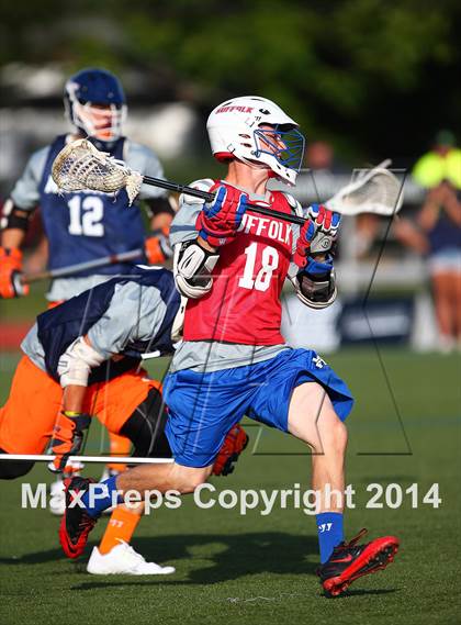 Thumbnail 1 in Nassau vs Suffolk (Long Island Showcase, Rising Juniors) photogallery.