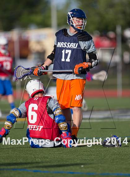 Thumbnail 3 in Nassau vs Suffolk (Long Island Showcase, Rising Juniors) photogallery.