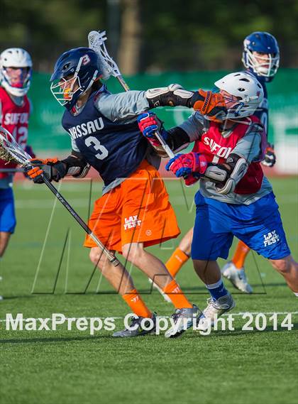 Thumbnail 2 in Nassau vs Suffolk (Long Island Showcase, Rising Juniors) photogallery.