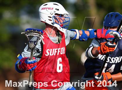 Thumbnail 2 in Nassau vs Suffolk (Long Island Showcase, Rising Juniors) photogallery.
