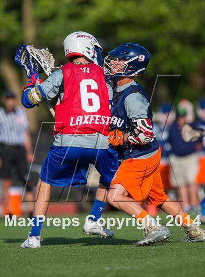 Thumbnail 2 in Nassau vs Suffolk (Long Island Showcase, Rising Juniors) photogallery.