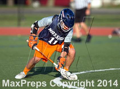 Thumbnail 2 in Nassau vs Suffolk (Long Island Showcase, Rising Juniors) photogallery.