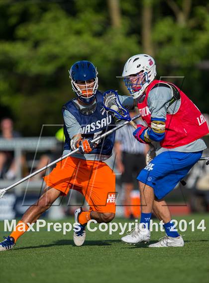 Thumbnail 3 in Nassau vs Suffolk (Long Island Showcase, Rising Juniors) photogallery.