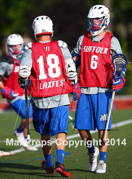 Thumbnail 3 in Nassau vs Suffolk (Long Island Showcase, Rising Juniors) photogallery.