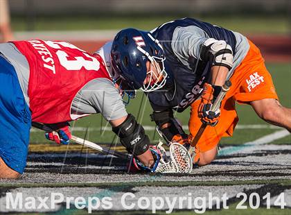 Thumbnail 2 in Nassau vs Suffolk (Long Island Showcase, Rising Juniors) photogallery.