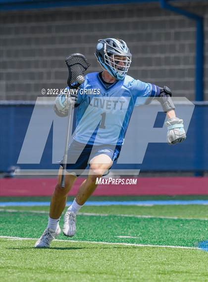 Thumbnail 2 in Westminster vs. Lovett (GHSA Class A-5A State Championship) photogallery.