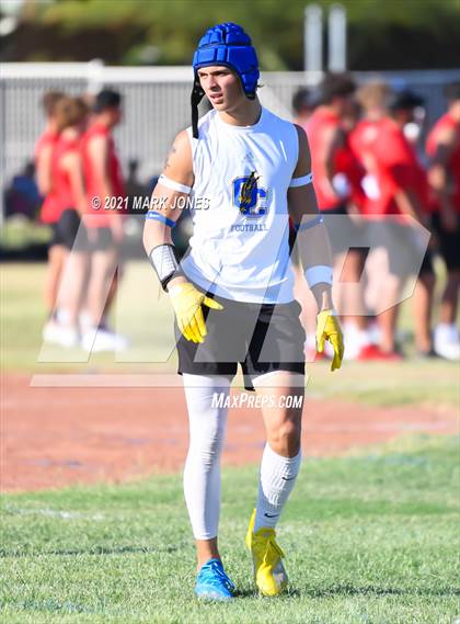 Thumbnail 1 in Campo Verde vs. O'Connor (Cactus Duel Out West 7-on-7 Tournament) photogallery.