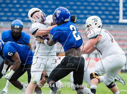 Thumbnail 1 in Trinity Christian Academy vs. Eastside Catholic (Burger King Bowl) photogallery.