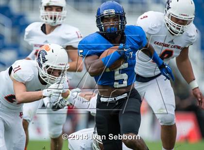 Thumbnail 3 in Trinity Christian Academy vs. Eastside Catholic (Burger King Bowl) photogallery.
