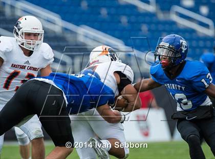 Thumbnail 1 in Trinity Christian Academy vs. Eastside Catholic (Burger King Bowl) photogallery.
