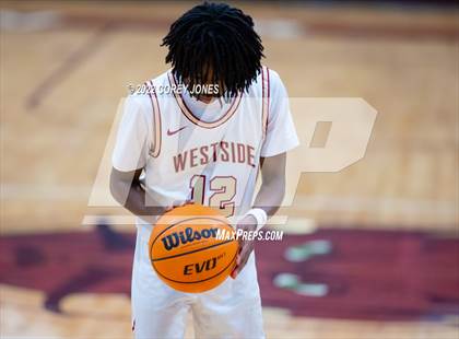Thumbnail 1 in Jones County vs Westside (Hypesouth Hardwood Invitational) photogallery.