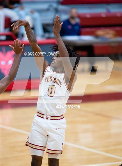 Thumbnail 1 in Jones County vs Westside (Hypesouth Hardwood Invitational) photogallery.
