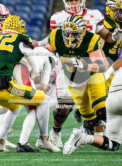 Thumbnail 2 in North Attleborough vs King Philip Regional (MIAA Division 3 Final) photogallery.