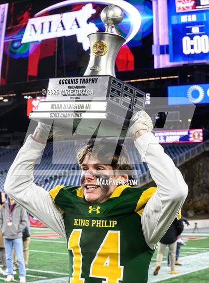 Thumbnail 3 in North Attleborough vs King Philip Regional (MIAA Division 3 Final) photogallery.