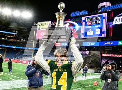 Thumbnail 2 in North Attleborough vs King Philip Regional (MIAA Division 3 Final) photogallery.