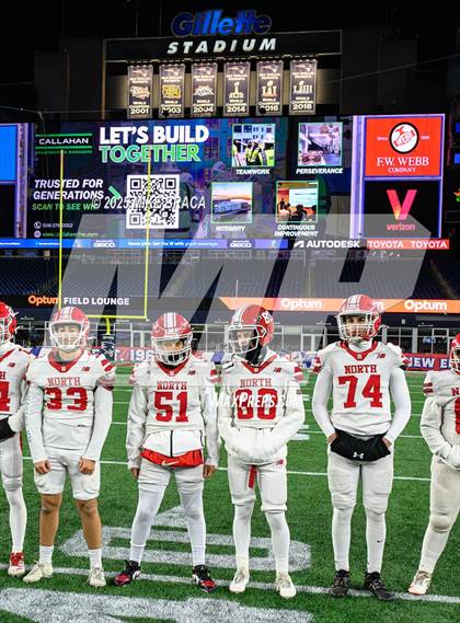 Thumbnail 2 in North Attleborough vs King Philip Regional (MIAA Division 3 Final) photogallery.