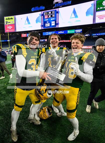 Thumbnail 3 in North Attleborough vs King Philip Regional (MIAA Division 3 Final) photogallery.