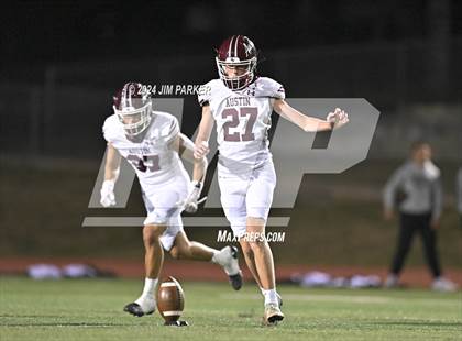 Thumbnail 1 in Vandegrift vs. Austin (UIL 6A D2 Football Bi-District Playoff) photogallery.