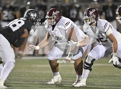 Thumbnail 1 in Vandegrift vs. Austin (UIL 6A D2 Football Bi-District Playoff) photogallery.
