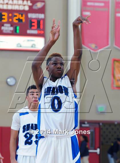 Thumbnail 3 in Shadow Mountain vs. Desert Mountain (Hoophall West Tournament) photogallery.
