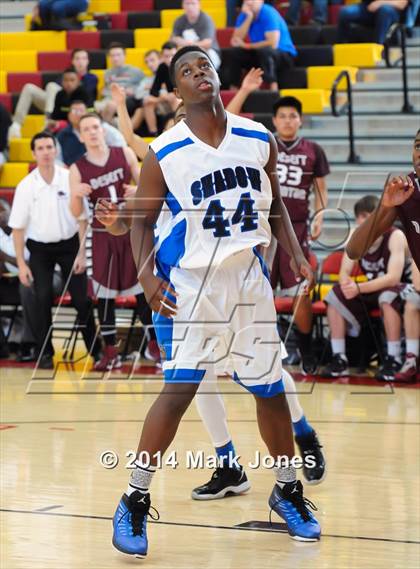 Thumbnail 1 in Shadow Mountain vs. Desert Mountain (Hoophall West Tournament) photogallery.