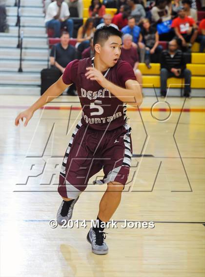 Thumbnail 2 in Shadow Mountain vs. Desert Mountain (Hoophall West Tournament) photogallery.