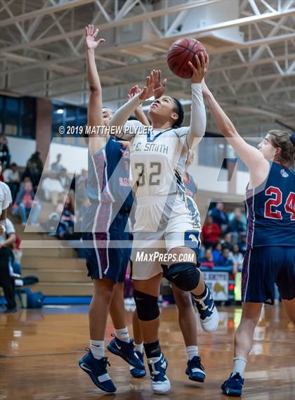 Thumbnail 3 in Terry Sanford vs. E.E. Smith (Patriot Athletic Conference 3A/4A Championship) photogallery.