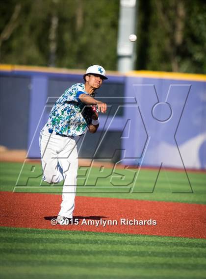 Thumbnail 2 in Shorewood vs. Mercer Island (WIAA 3A Final) photogallery.