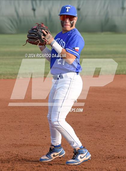 Thumbnail 3 in Ridge Point vs Katy Taylor (UIL Baseball 6A Region 3 Bi District) photogallery.