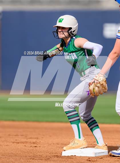 Thumbnail 2 in Weddington vs Garner (NCHSAA 4A Final Game 1) photogallery.