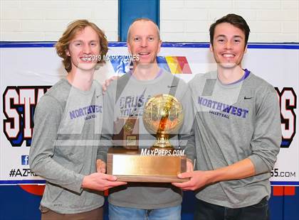 Thumbnail 3 in Northwest Christian vs. Valley Christian (AIA 3A Final - Awards) photogallery.