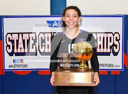 Thumbnail 3 in Northwest Christian vs. Valley Christian (AIA 3A Final - Awards) photogallery.