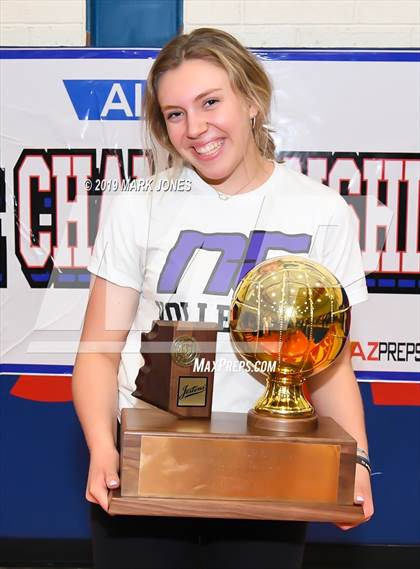 Thumbnail 3 in Northwest Christian vs. Valley Christian (AIA 3A Final - Awards) photogallery.
