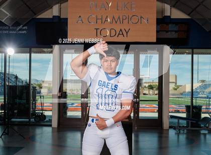 Thumbnail 1 in Bishop Gorman (Preseason Top 25 Photo Shoot)  photogallery.
