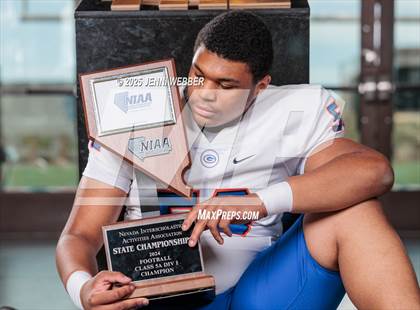 Thumbnail 1 in Bishop Gorman (Preseason Top 25 Photo Shoot)  photogallery.