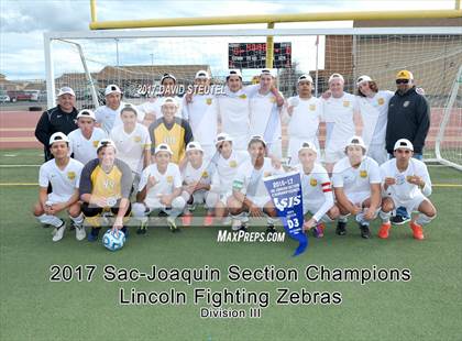 Thumbnail 2 in Central Valley vs. Lincoln (CIF SJS D3 Final) photogallery.