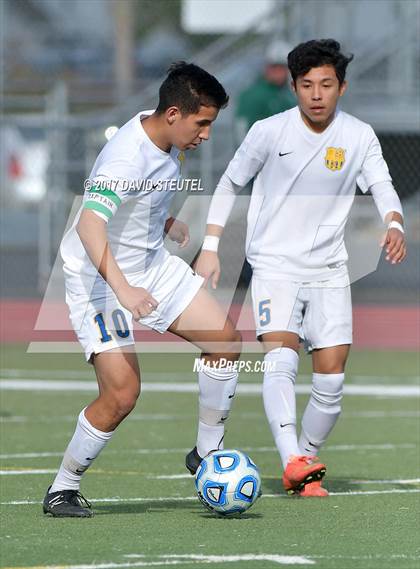 Thumbnail 1 in Central Valley vs. Lincoln (CIF SJS D3 Final) photogallery.