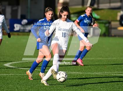Thumbnail 3 in East Catholic vs. Lyman Memorial (CIAC Class S Final) photogallery.
